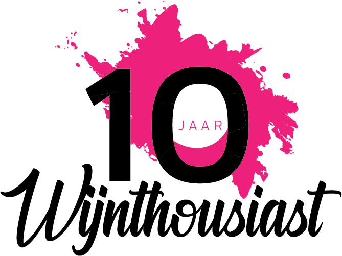 logo 10 jaar wijnthousiast