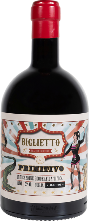 Biglietto Primitivo Puglia - 75cl